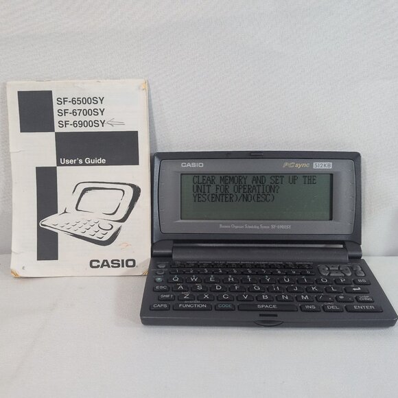 Casio SF-6900SY BOSS Business Organizer Scheduling System + Guide PDA Computer - Picture 2 of 16